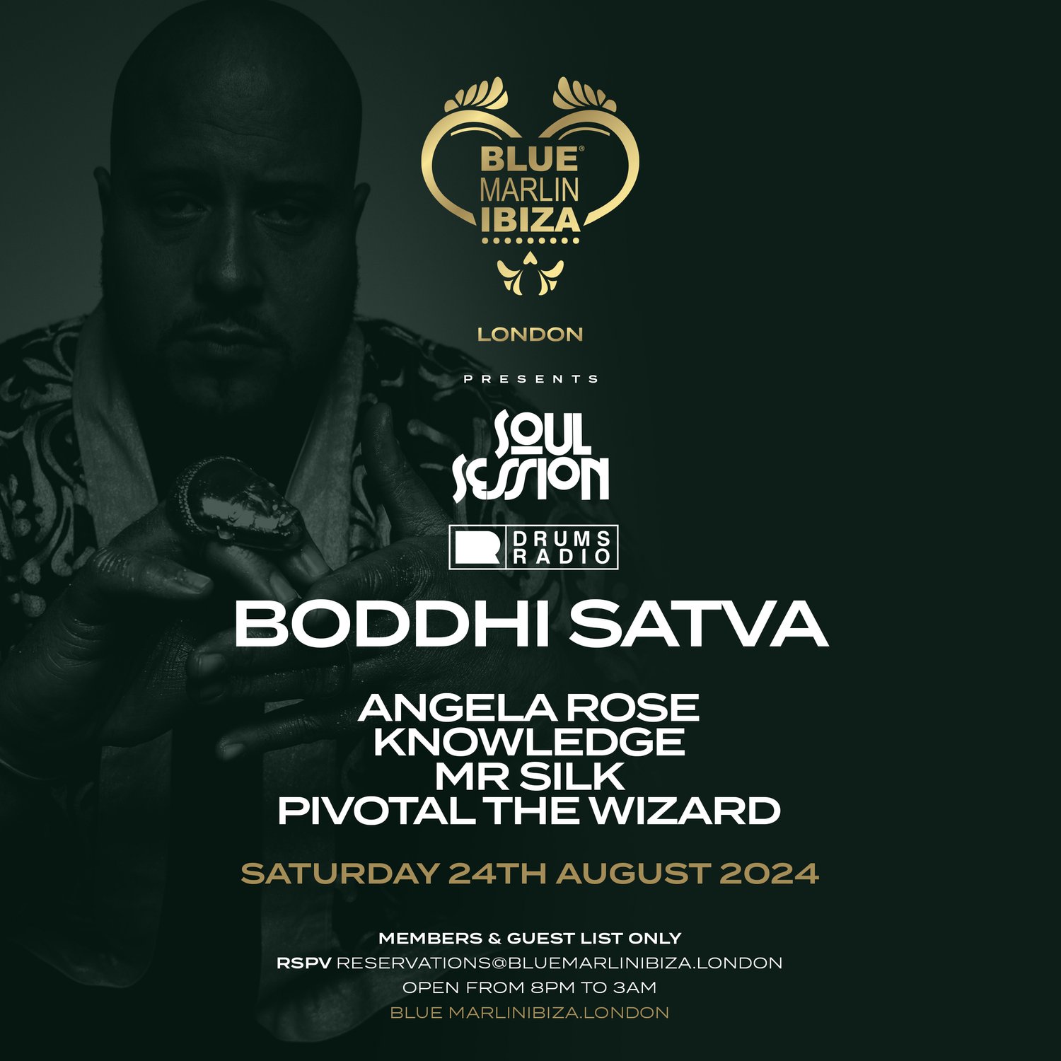 Soul Session & Drums Radio Present: Boddhi Satva & Friends