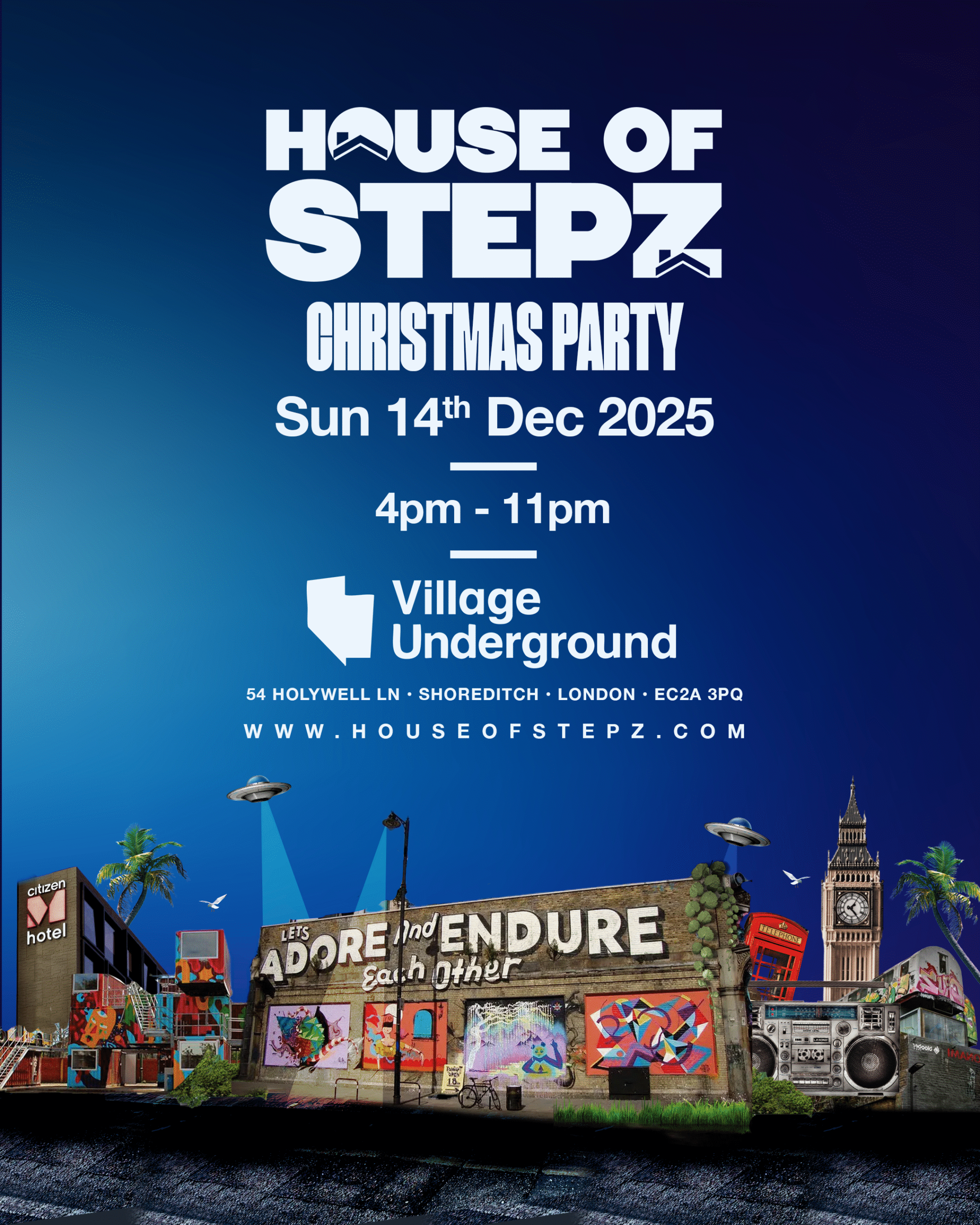 Soul Session House of Stepz – Christmas Party